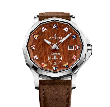 Review Copy Corum Admiral 42 Automatic Watch A395/03789 - 395.101.20/0F62 AW12 - Click Image to Close